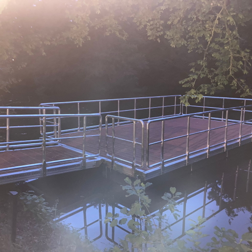 Schwimmplattform Hilden 2023 Schwimmplattform Hilden 2023