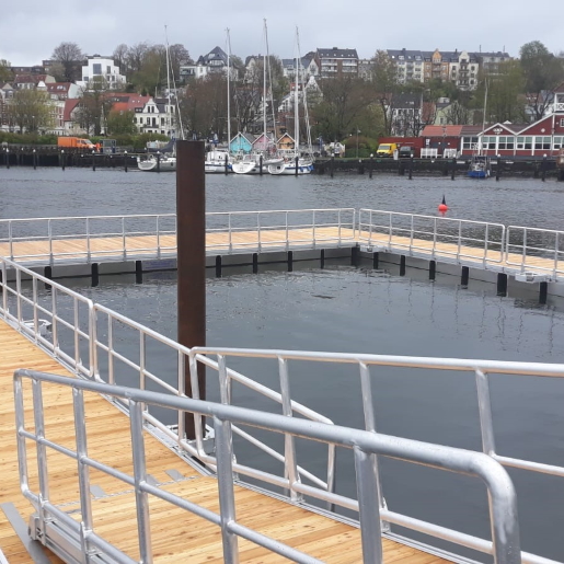 Schwimmplattform Flensburg 2021 Schwimmplattform Flensburg 2021