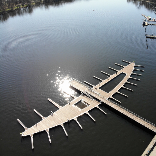 Schwimmplattform Potsdam Havelwelle 2020 Schwimmplattform Potsdam Havelwelle 2020