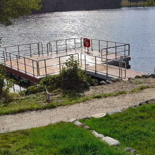 Schwimmplattform Nageler See Schwimmplattform Nageler See