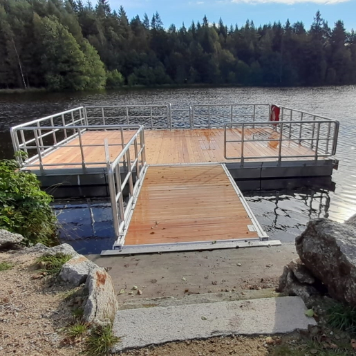 Schwimmplattform Nageler See Schwimmplattform Nageler See